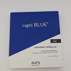 New Pura Car Diffuser Refill Capri Blue Havana Vanilla